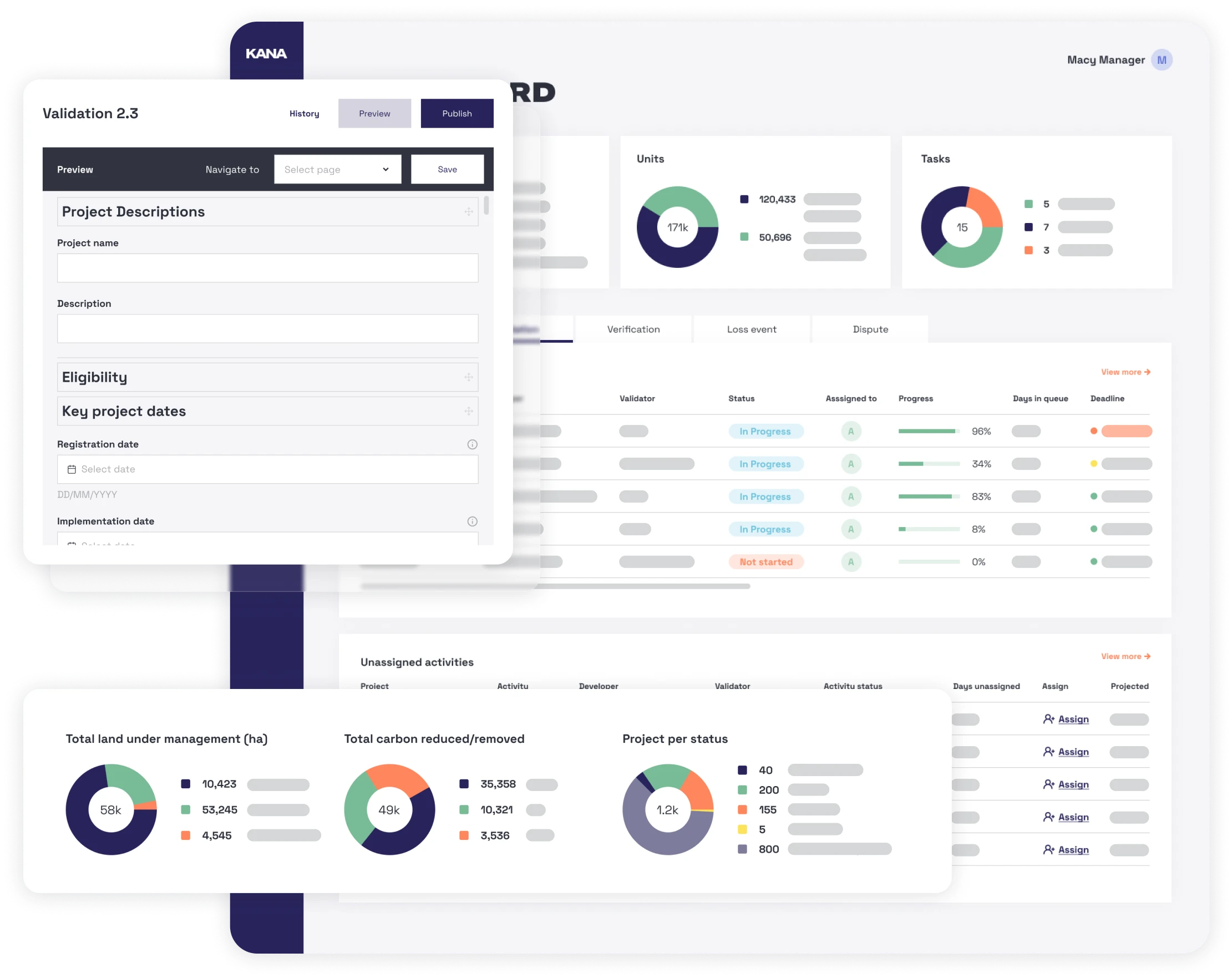 Kana Hub UI